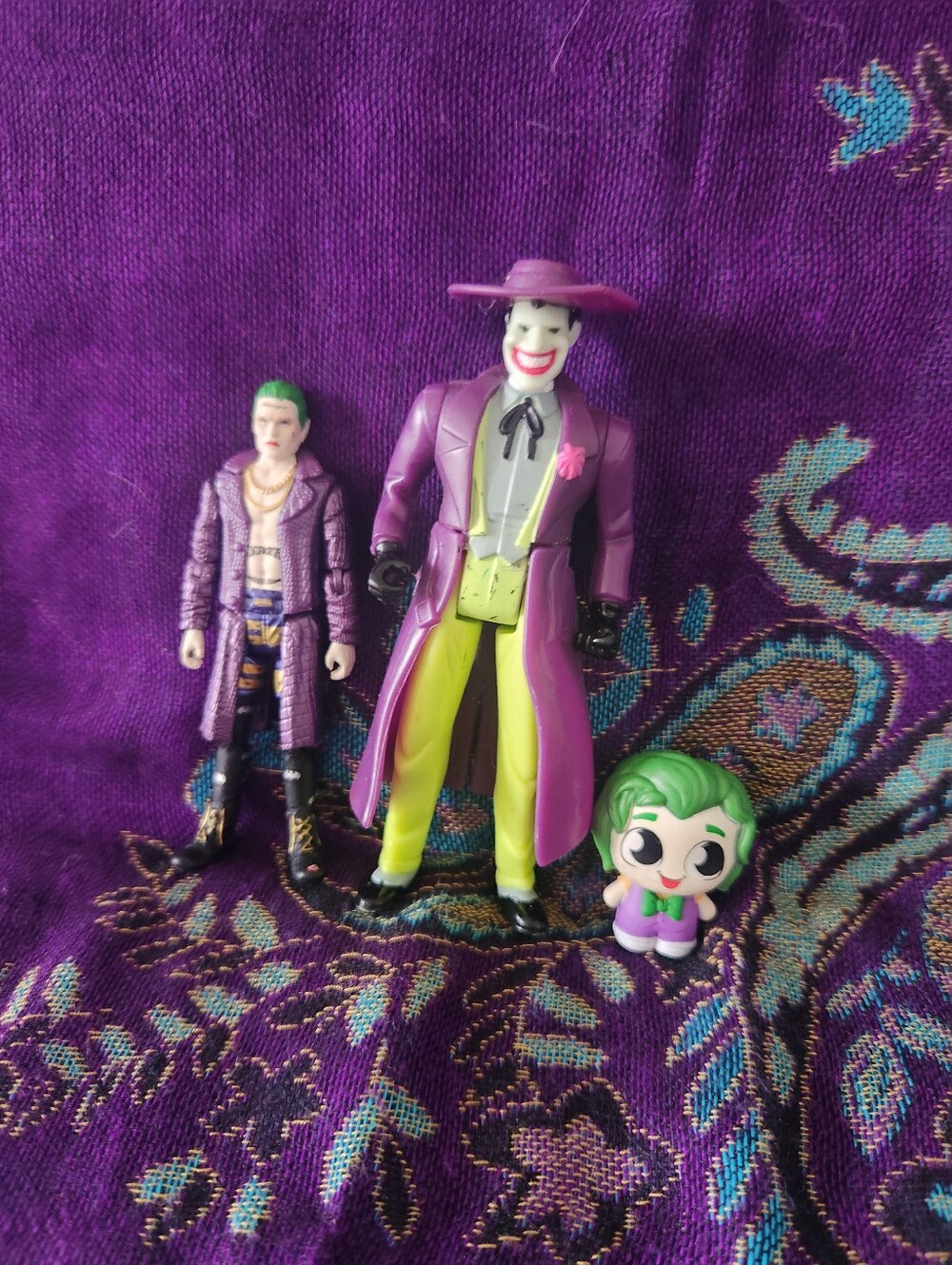 Joker Toy Figure Lot Vintage Batman DC Comics Toys